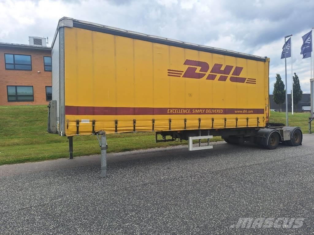 AMT LG300 Curtain sider semi-trailers