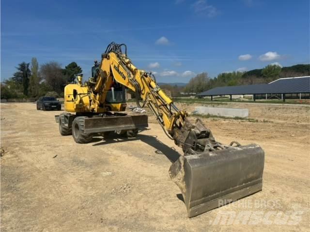 Komatsu PW98 MR-10 Wheeled excavators