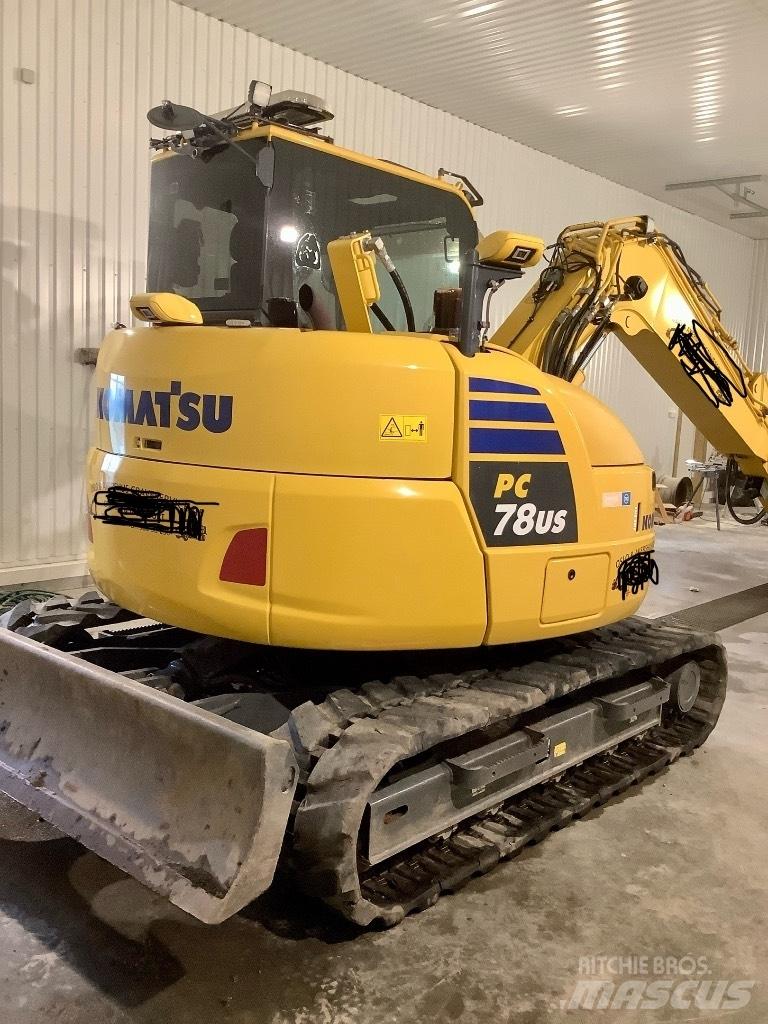 Komatsu Pc 78 us- 10 Mini excavators  7t - 12t