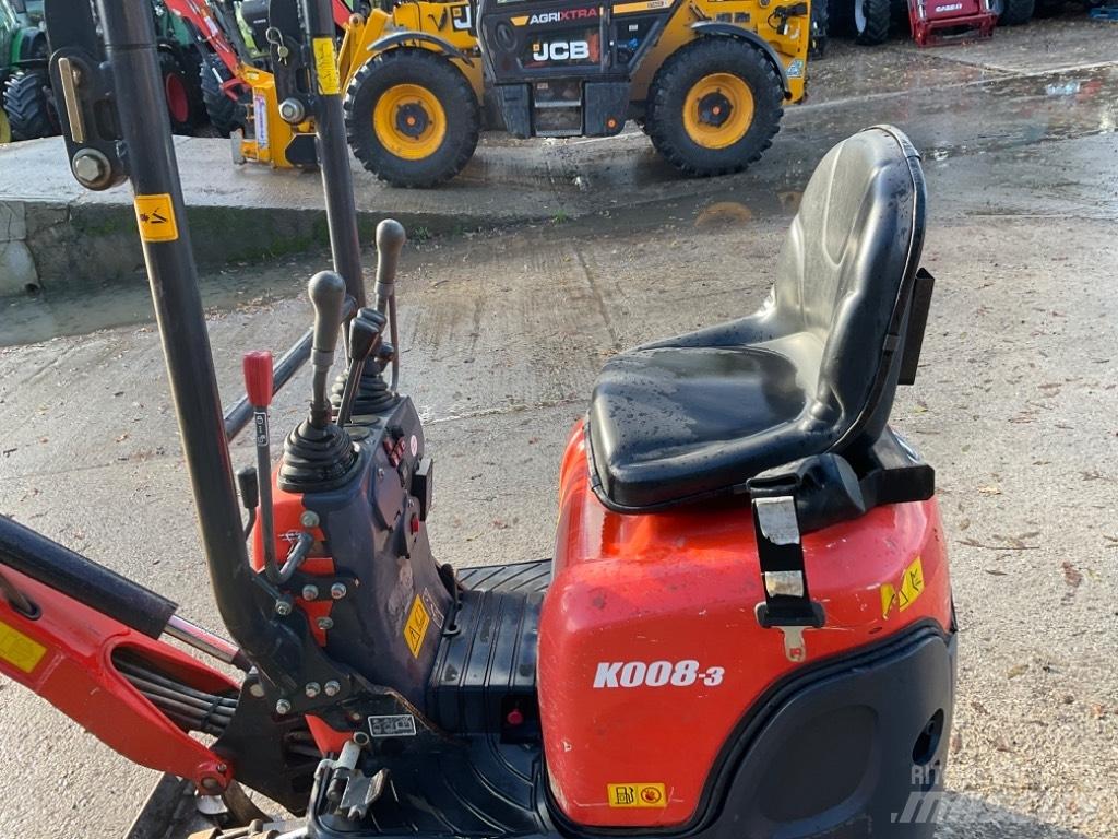 Kubota K 008-3 Mini excavators < 7t (Mini diggers)