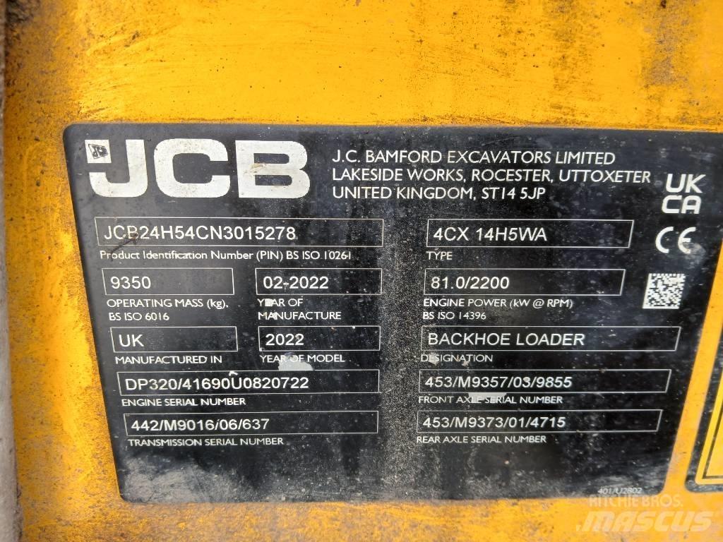 JCB 4 CX Pro AEC Backhoe
