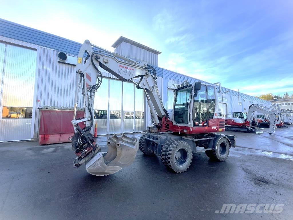Takeuchi TB 295 W Wheeled excavators