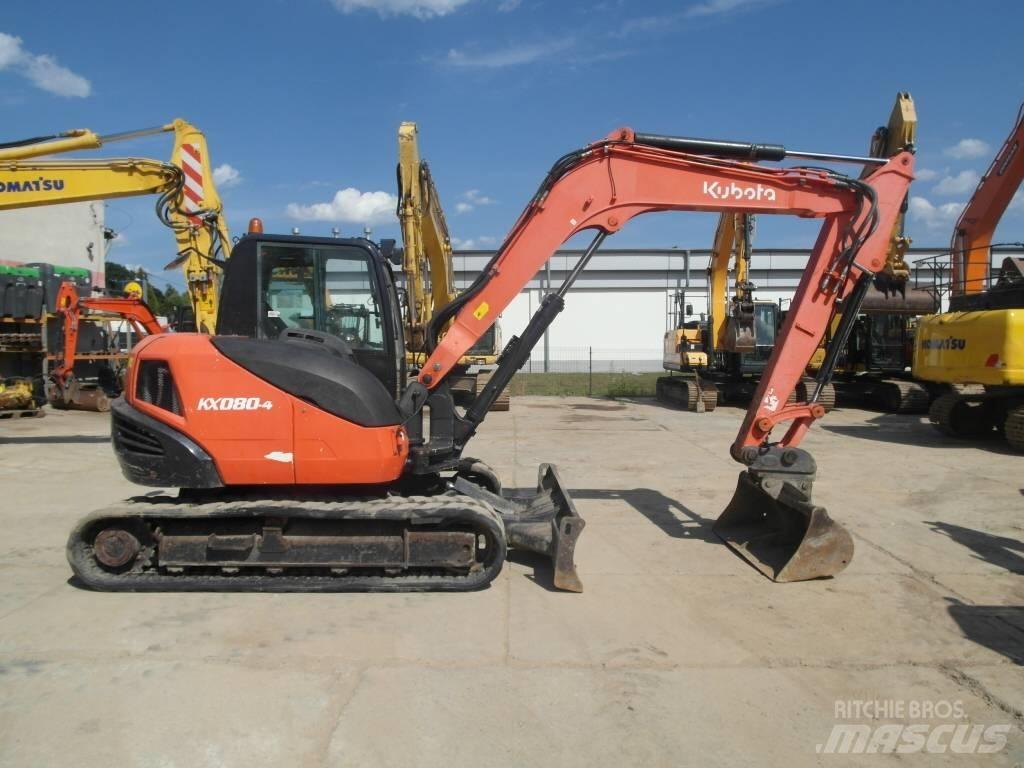 Kubota KX 080-4 Mini excavators  7t - 12t