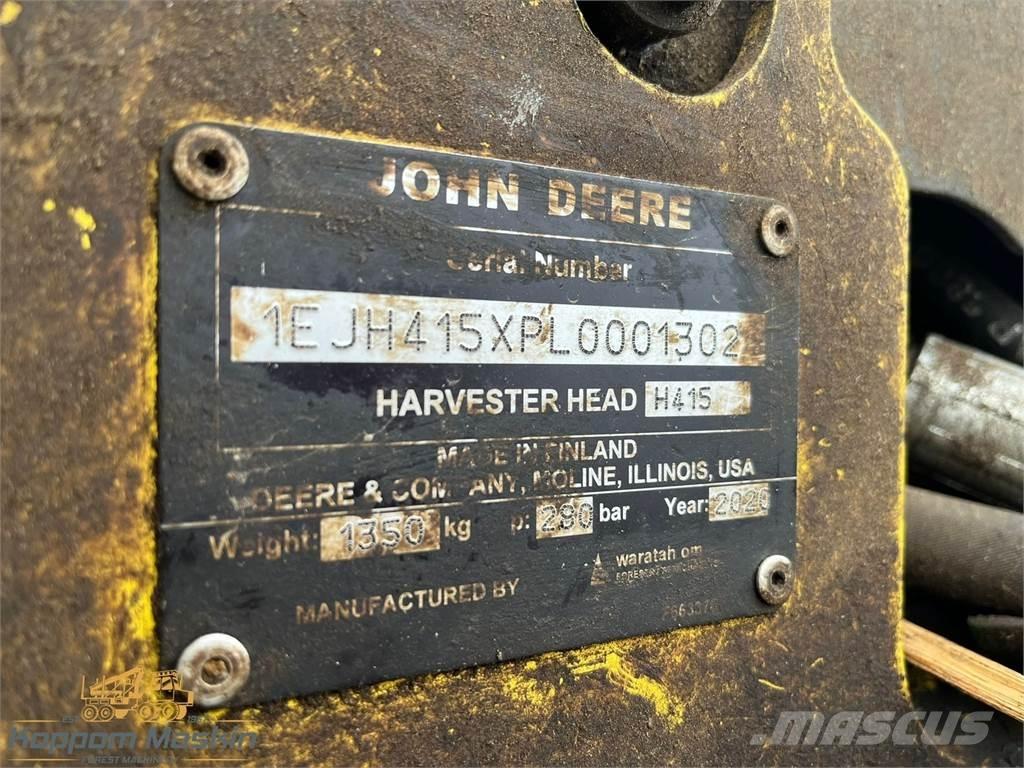 John Deere H415 Harvester heads