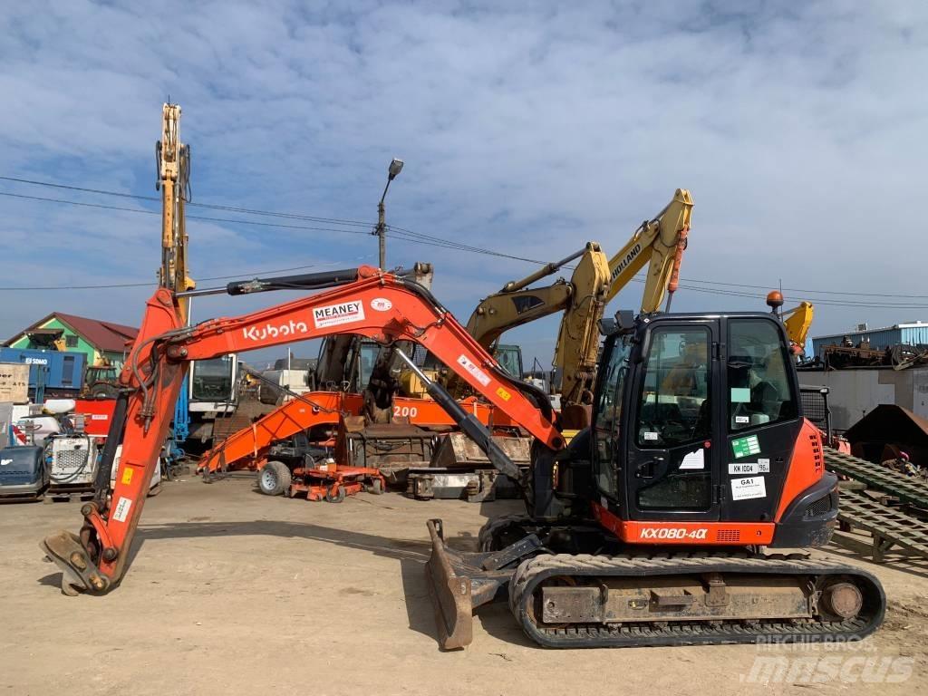Kubota KX 080-4A Mini excavators  7t - 12t