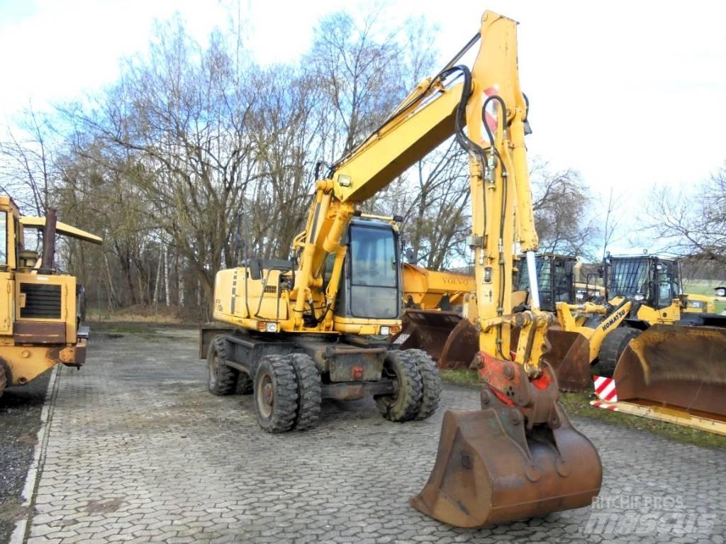 Komatsu PW 130ES-6K Wheeled excavators