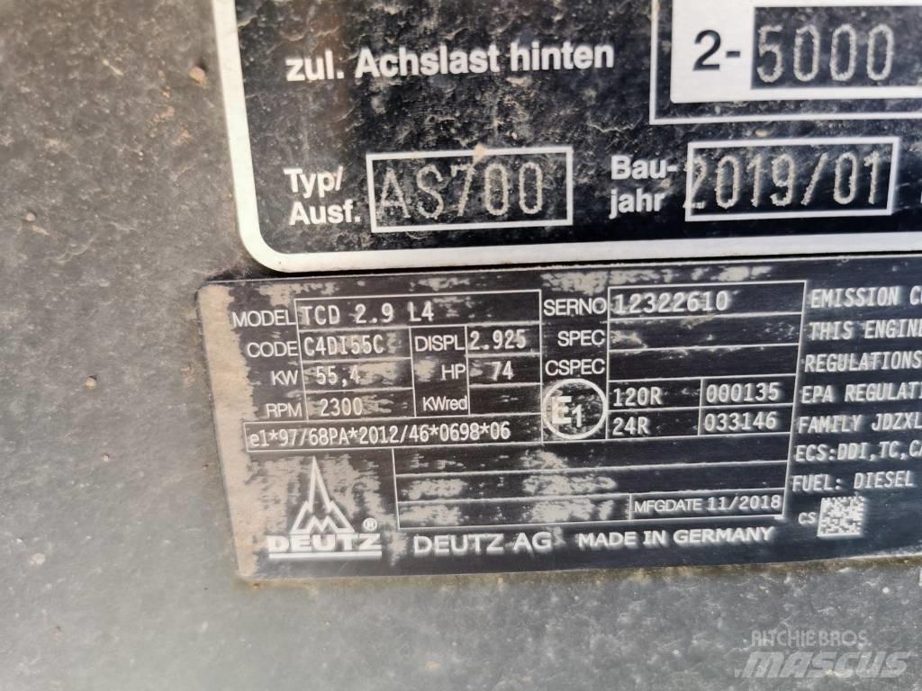 Mecalac AS 700 Wheel loaders