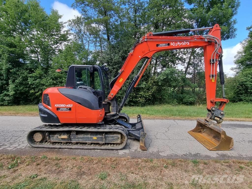 Kubota KX 080-4a2 Mini excavators < 7t (Mini diggers)