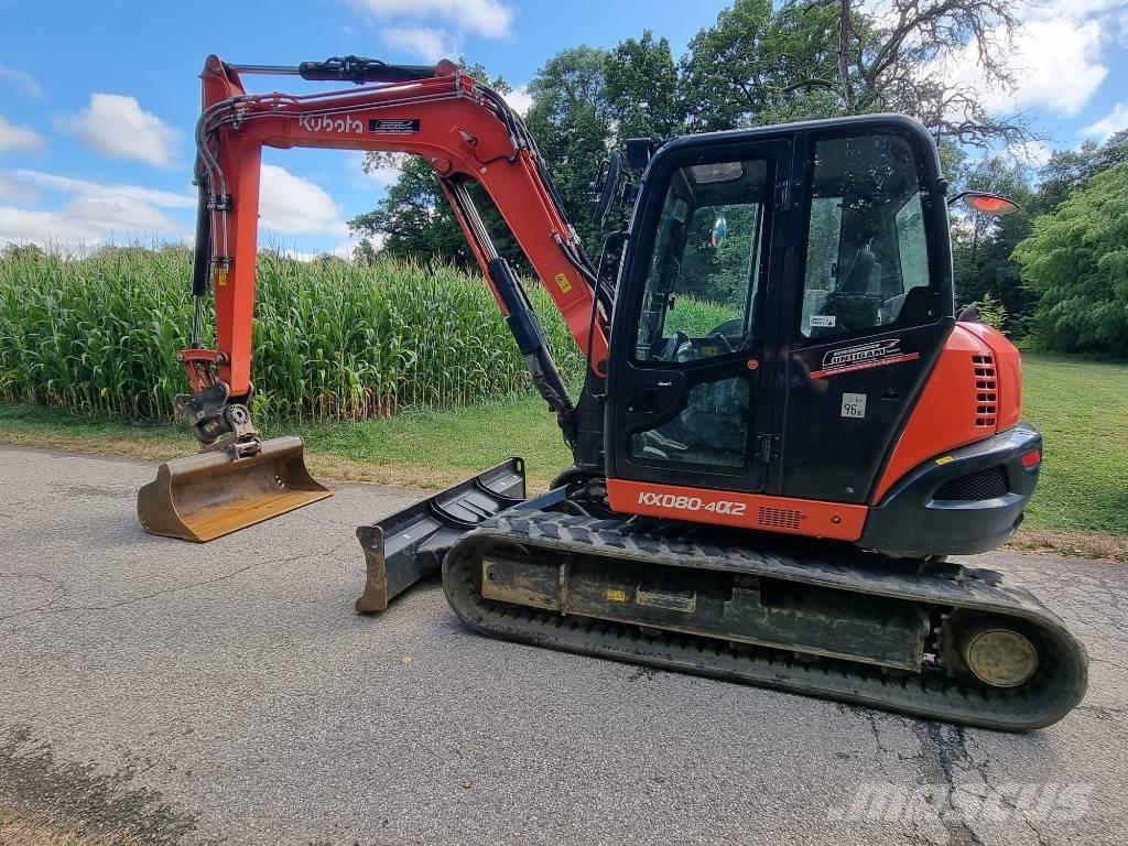 Kubota KX 080-4a2 Mini excavators < 7t (Mini diggers)