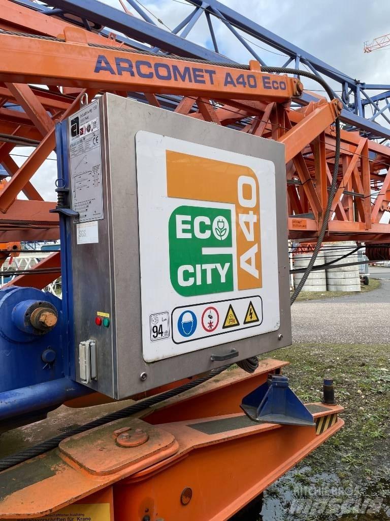 Arcomet A40 Eco City Self-erecting cranes