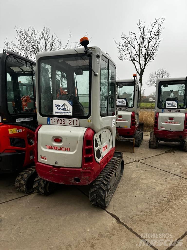 Takeuchi TB 216 Mini excavators < 7t (Mini diggers)