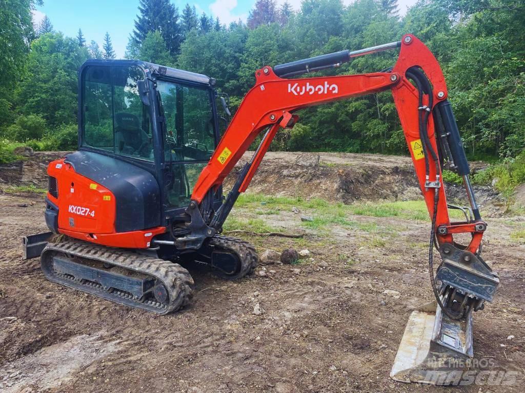 Kubota KX 027-4 Mini excavators < 7t (Mini diggers)