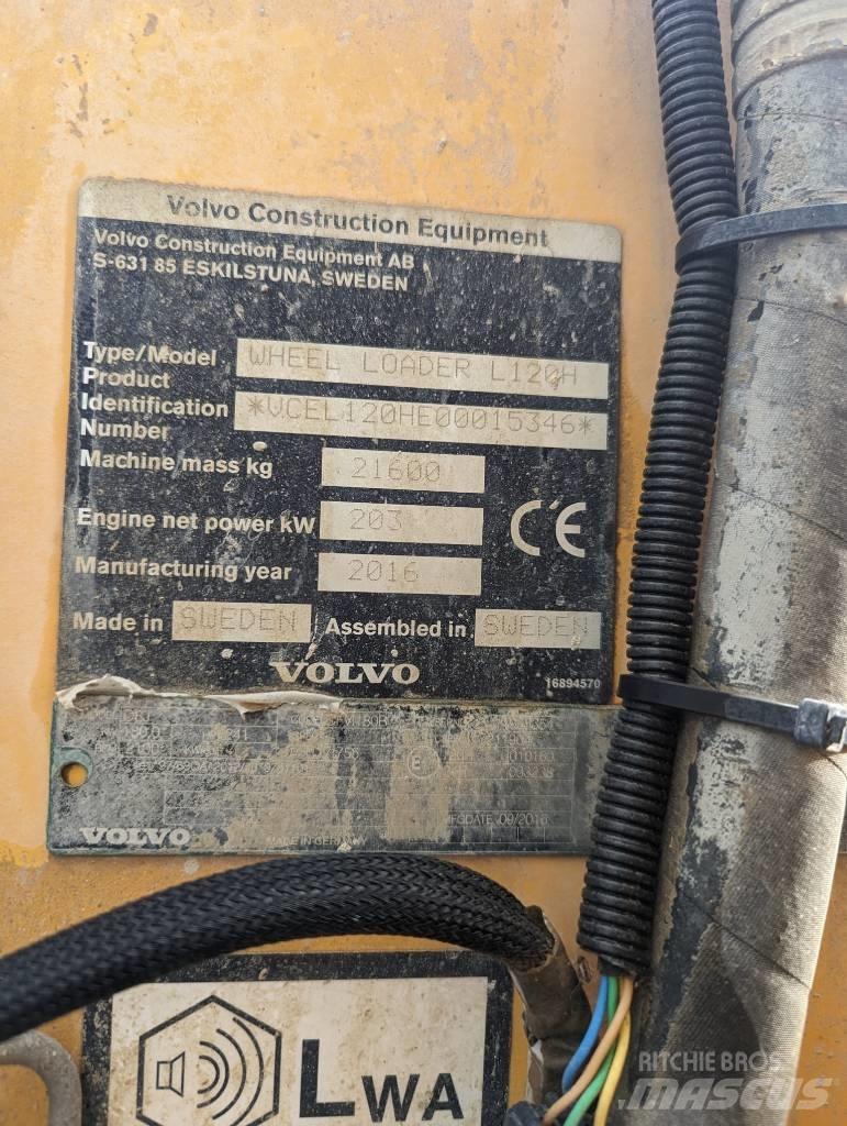 Volvo L 120 H Wheel loaders