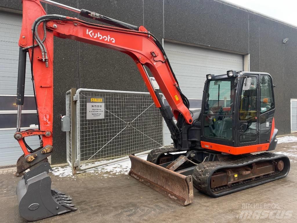 Kubota KX080-4a Mini excavators  7t - 12t