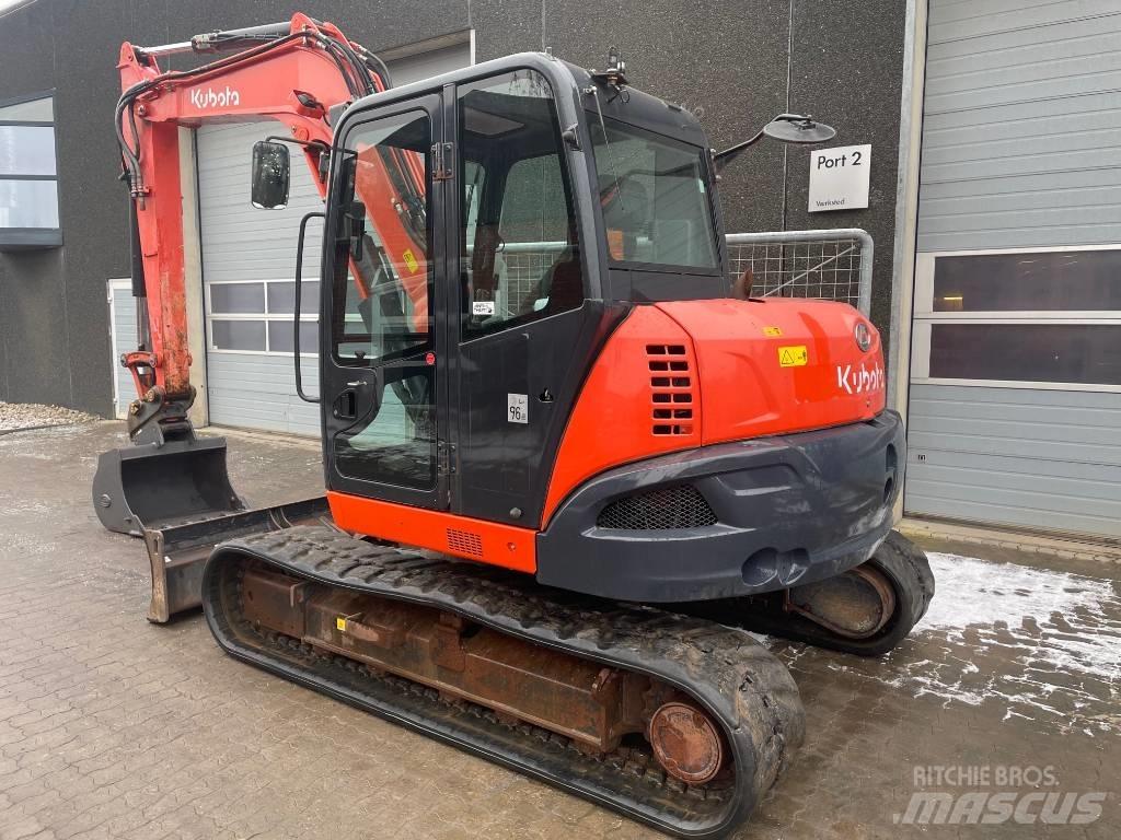 Kubota KX080-4a Mini excavators  7t - 12t