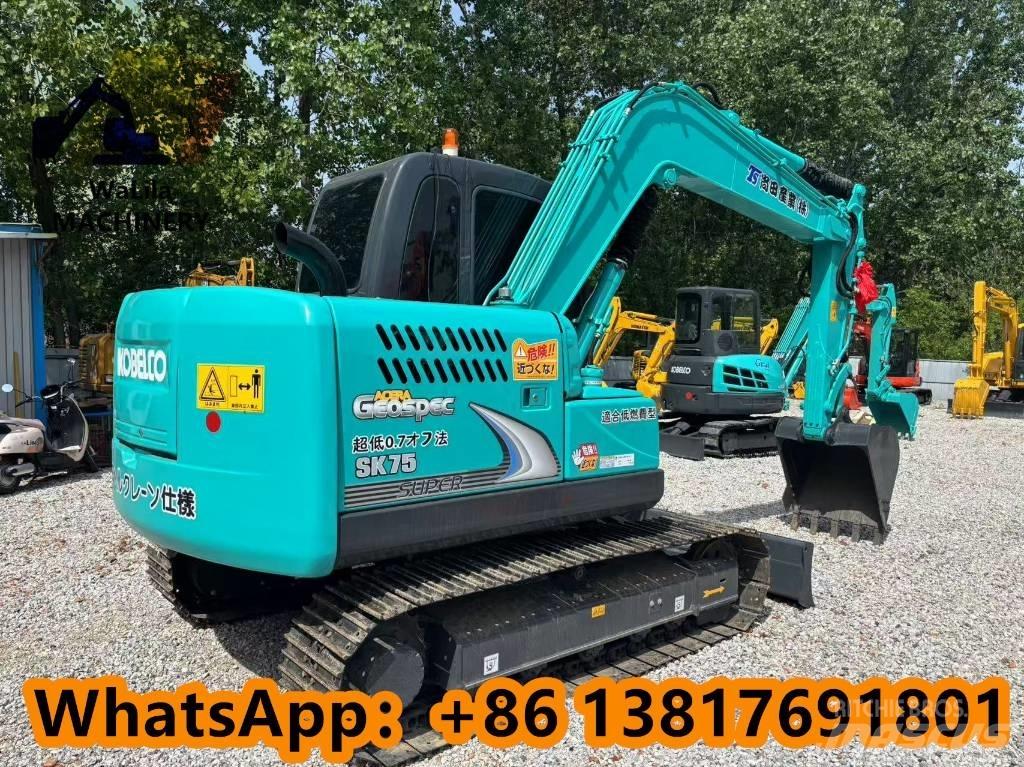Kobelco SK 75 Crawler excavators