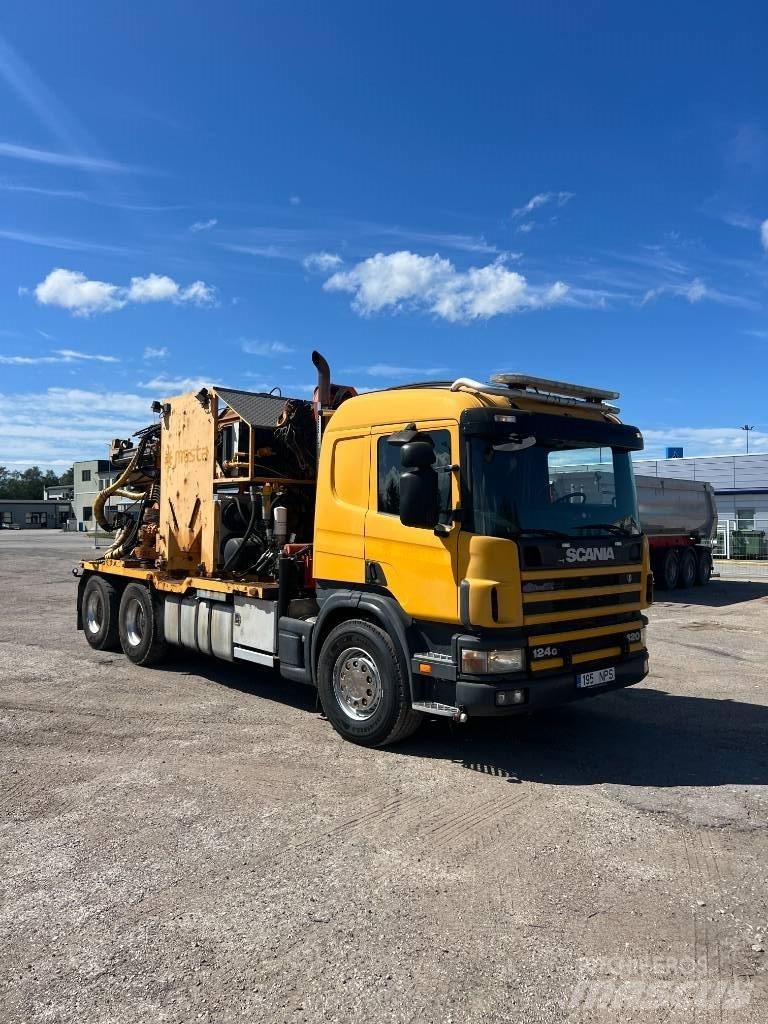 Scania 124 G 420 Drilling rigs