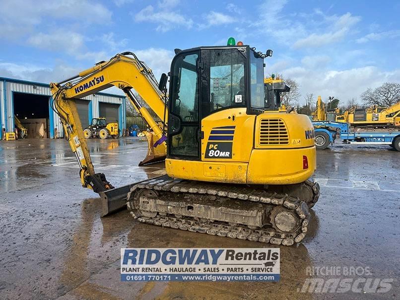 Komatsu PC 80 MR-5 Mini excavators  7t - 12t