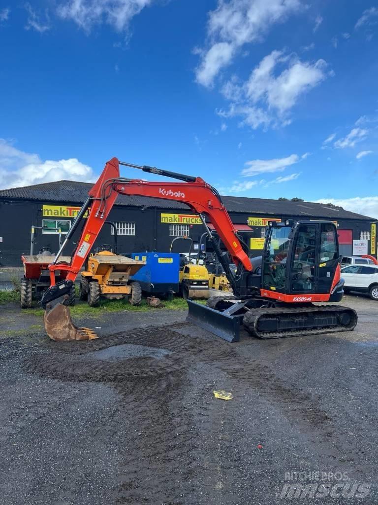 Kubota KX 080-4a Mini excavators  7t - 12t