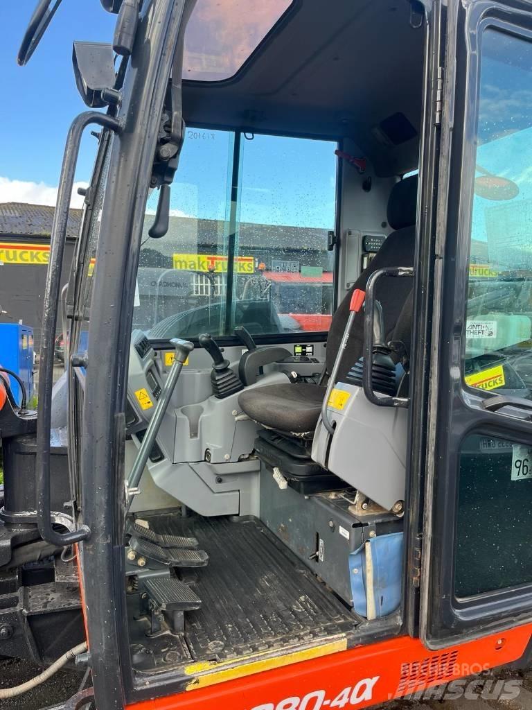 Kubota KX 080-4a Mini excavators  7t - 12t