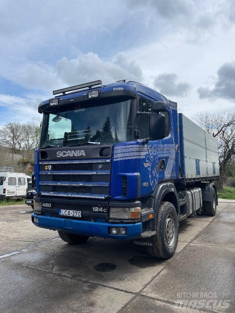 Scania 124 C 420 Tipper trucks