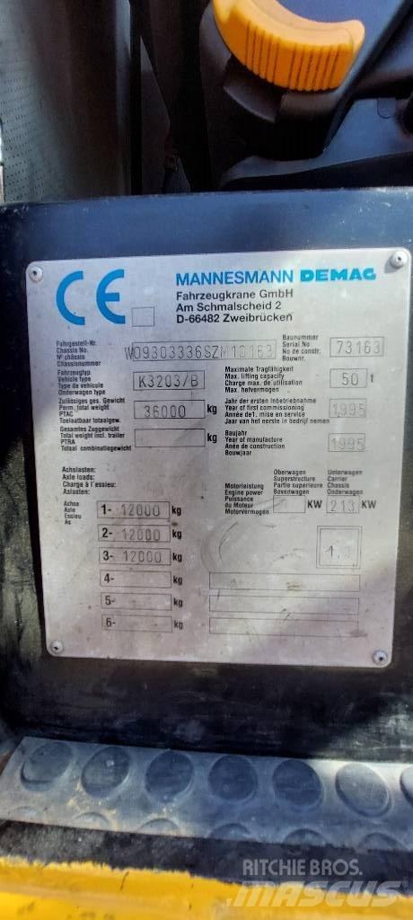 Demag AC 155 All terrain cranes