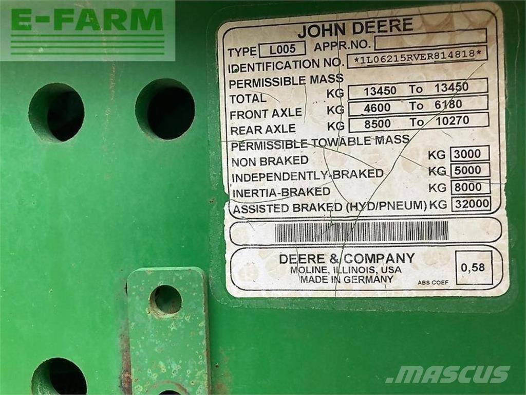 John Deere 6215r Tractors