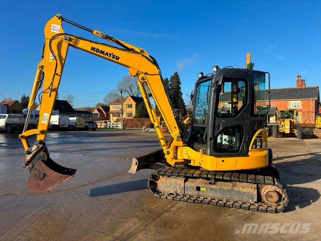 Komatsu PC 55 MR-3 Mini excavators  7t - 12t