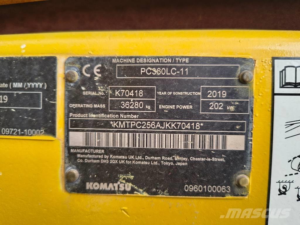 Komatsu PC 360 LC- 11 Crawler excavators