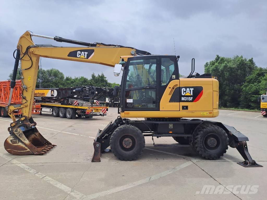 CAT M315F Wheeled excavators