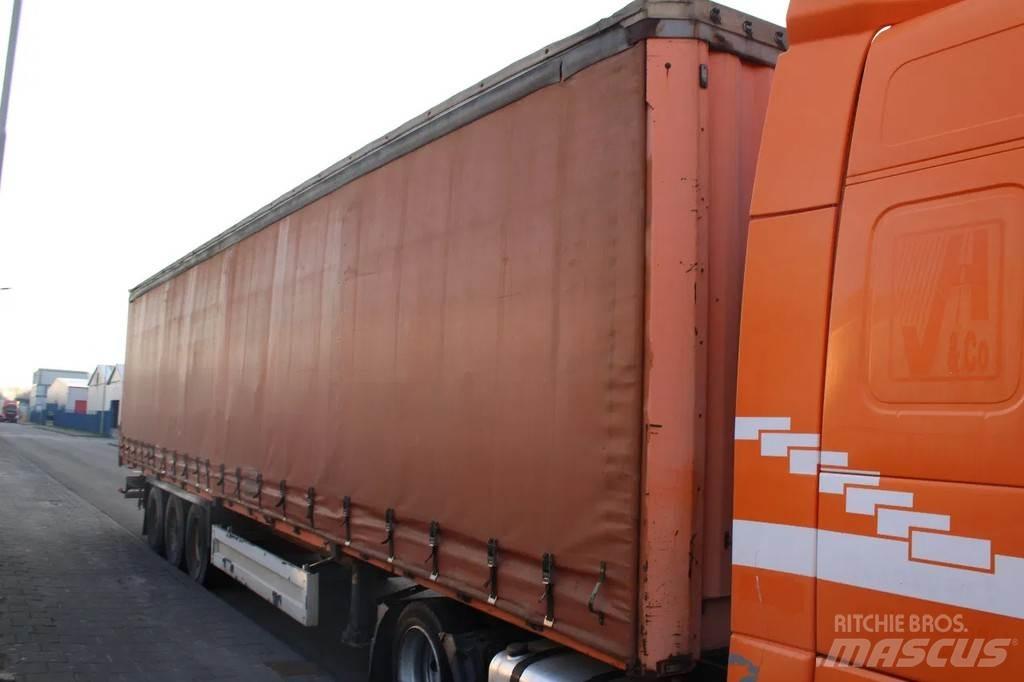 Krone 3x Curtain sider semi-trailers