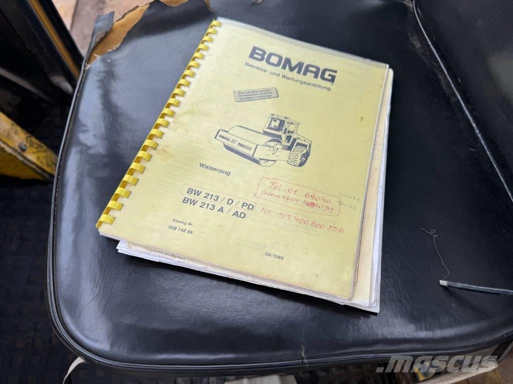Bomag BW 213 D Single drum rollers