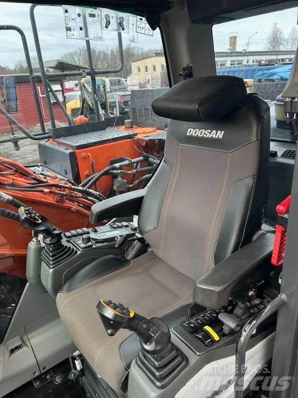 Doosan DX 170 W Wheeled excavators