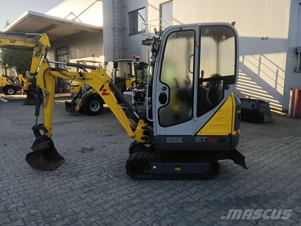 Wacker Neuson ET16 Crawler excavators