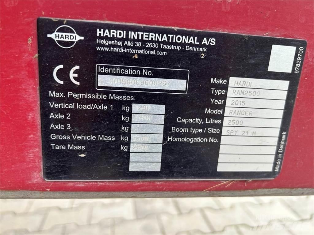 Hardi Ranger 2500 Trailed sprayers