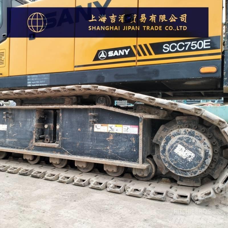 Sany SCC 750 E Track mounted cranes