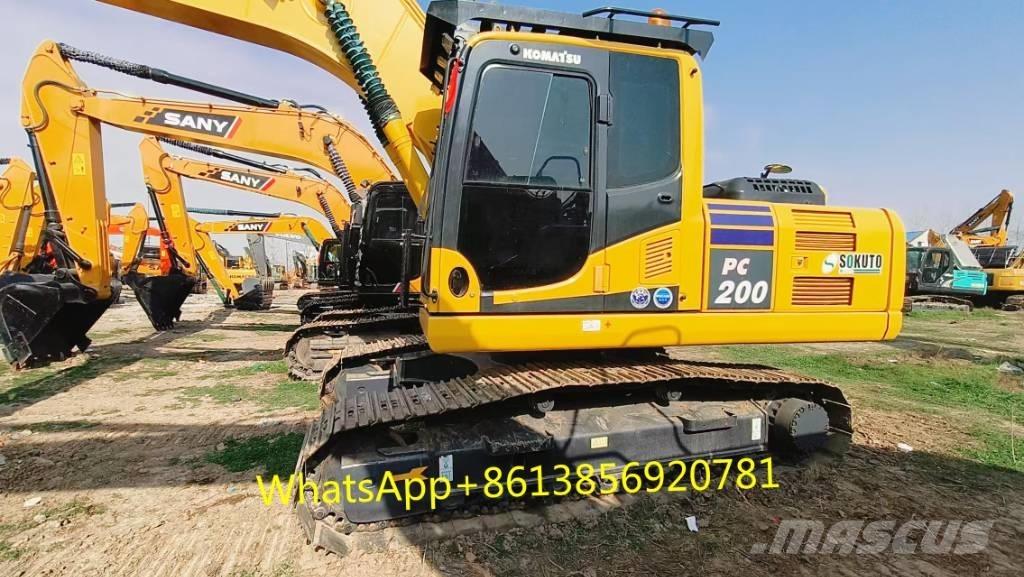Komatsu PC 200-8 Crawler excavators