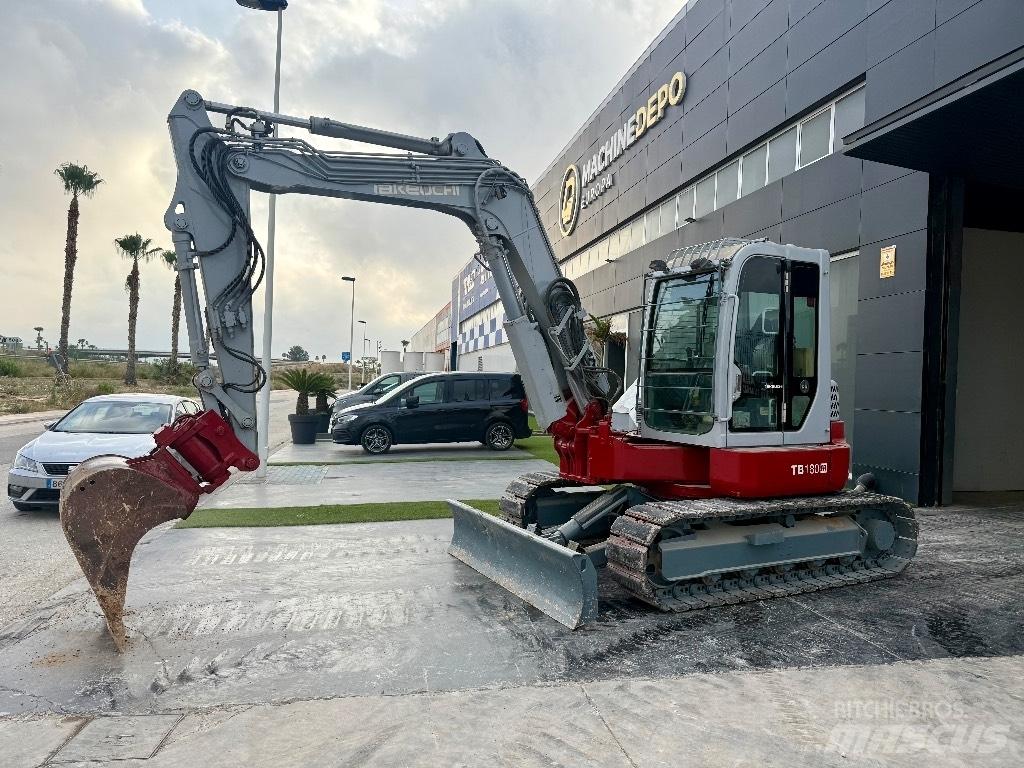 Takeuchi TB 180 FR Mini excavators  7t - 12t