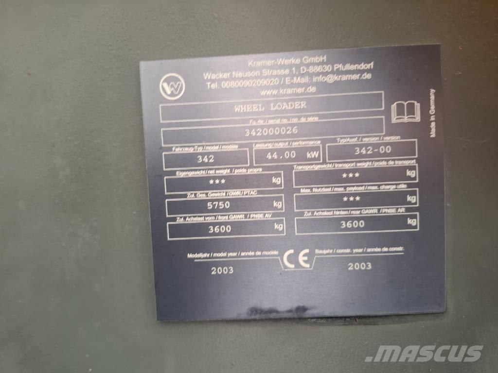 Kramer 380 Wheel loaders