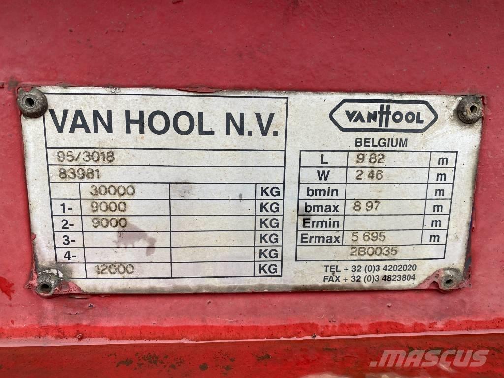 Van Hool W4757145090 Box semi-trailers