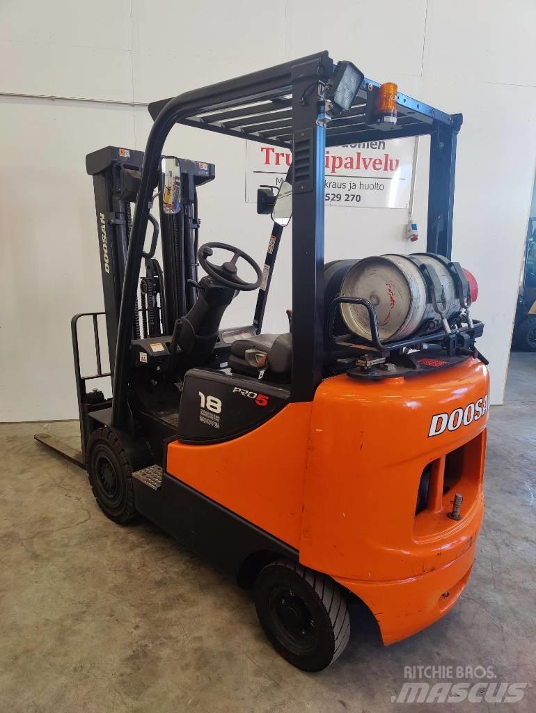 Doosan G18 S-5 LPG trucks