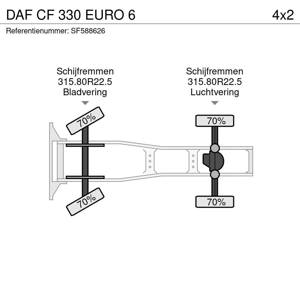 DAF CF 330 EURO 6 Prime Movers