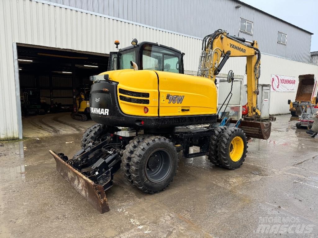 Yanmar B95W (40408) Wheeled excavators