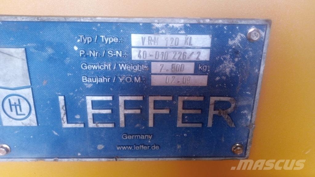 Leffer VRM 120 KL Heavy drills