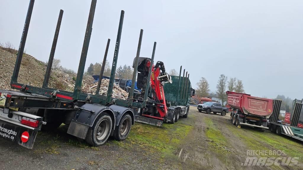 MAN TGX 26.580 Timber trucks