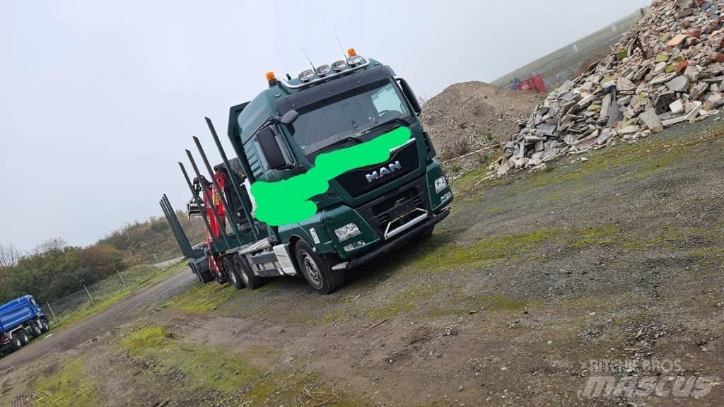 MAN TGX 26.580 Timber trucks