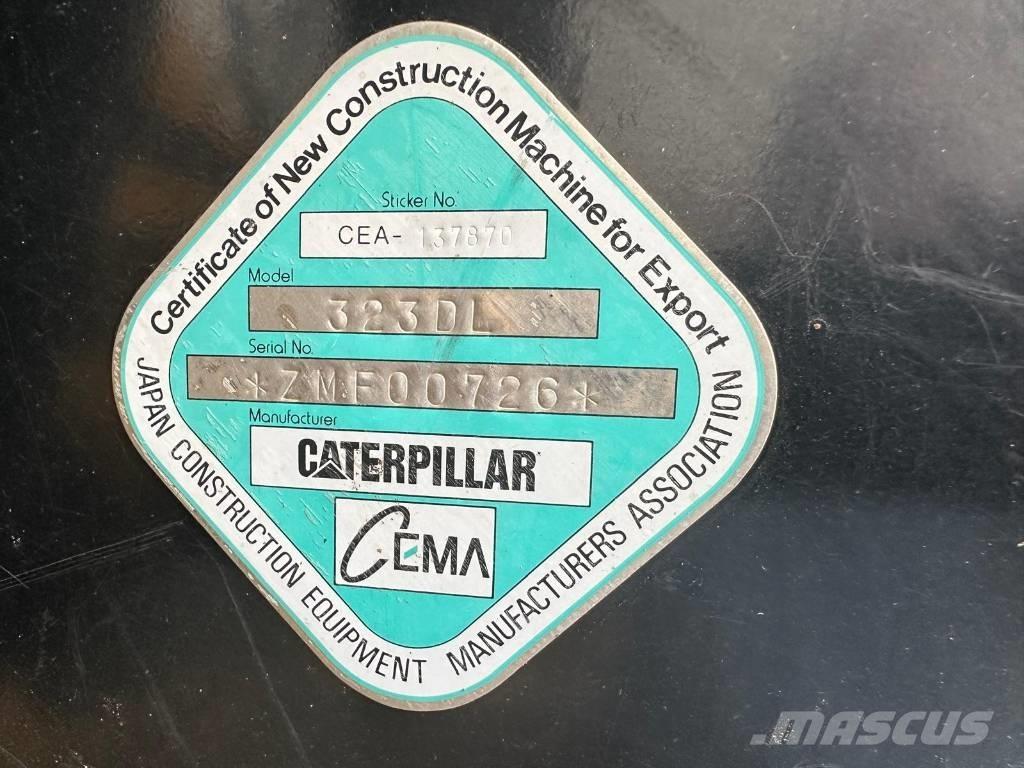 CAT 323 D LN Crawler excavators