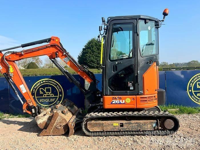 Hitachi ZX26U Mini excavators < 7t (Mini diggers)