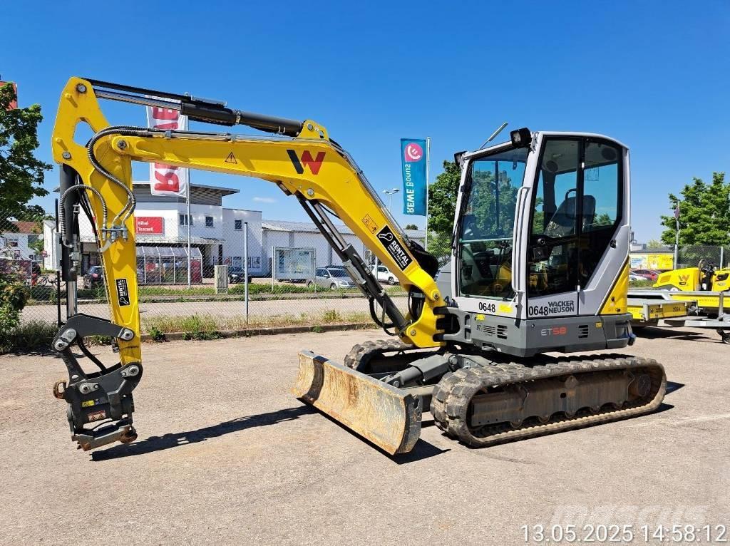 Wacker Neuson ET58 Crawler excavators