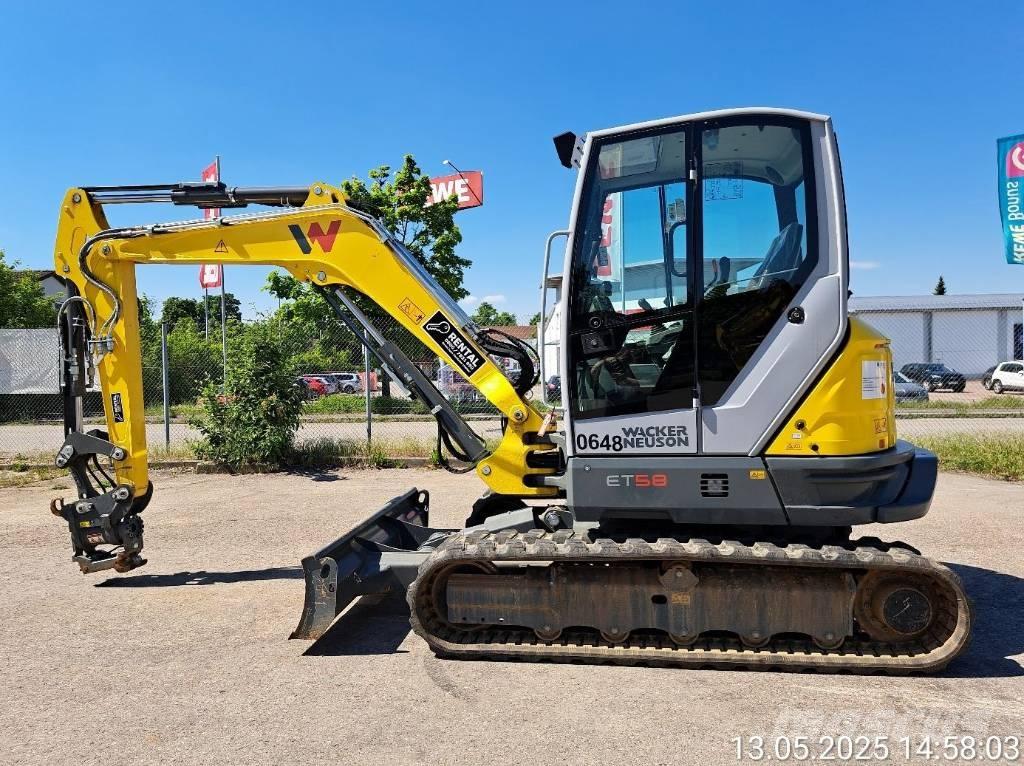 Wacker Neuson ET58 Crawler excavators